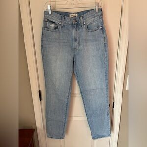 Madewell High Rise The Perfect Vintage Light Blue Jeans